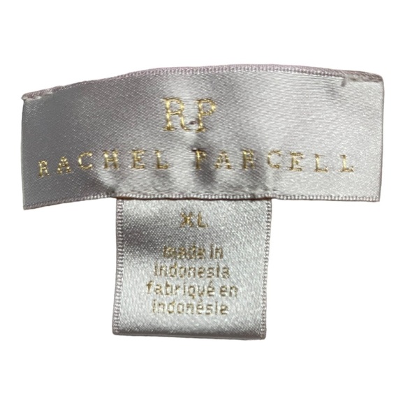 Rachel Parcell womens silk floral blouse hi neck ruffle long sleeve size large - Picture 8 of 9